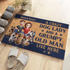 A Piece Of My Heart - Dog Personalized Custom Home Decor Decorative Mat - House Warming Gift For Pet Owners, Pet Lovers