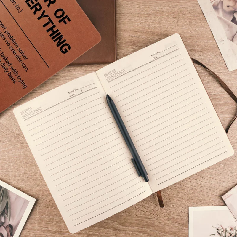 Custom Name Fixer of Everything Gifts for Problem Solvers - Personalized Leather Journal