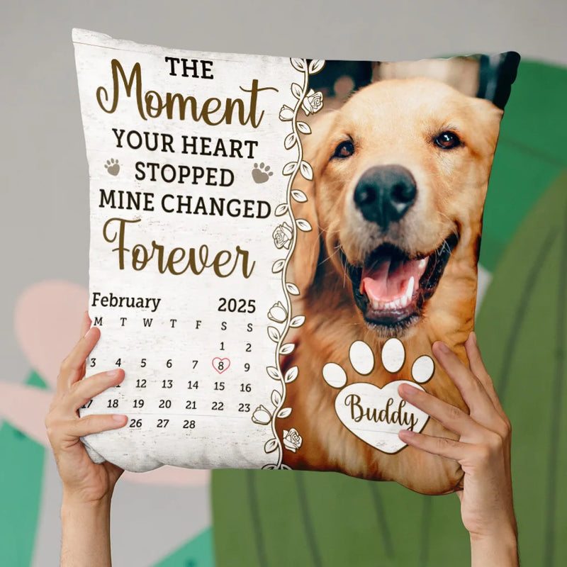 Custom Pet Photo Memorial Gifts for Dog Lovers - Personalized Pillow