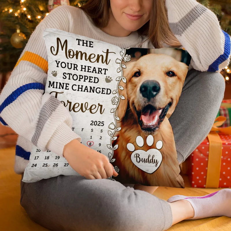 Custom Pet Photo Memorial Gifts for Dog Lovers - Personalized Pillow