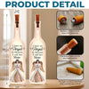 Gone But Never Forgotten - Memorial Personalized Custom Bottle Lamp - Sympathy Gift For Family Members