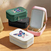 Like A Butterfly, Shine As You Transform - Family Personalized Custom Jewelry Box LED Makeup - Gift For Yourself, Best Friends, Siblings, Family Members