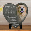 Custom Photo Loved Beyond Words, Missed Beyond Measure - Memorial Personalized Custom Heart Shaped Memorial Stone - Sympathy Gift For Pet Owners, Pet Lovers