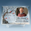 Custom Photo One Day, We’ll Meet Again In His Light - Memorial Personalized Custom Rectangle Shaped Acrylic Plaque - Sympathy Gift For Family Members