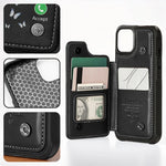 Custom Photo Memorial Gifts for Dad - Personalized Wallet Phone Case