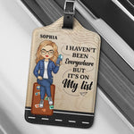 Custom Name Travel Gifts for Women - Personalized Luggage Tag