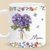 Mom, My First And Forever Love - Family Personalized Custom 3D Inflated Effect Printed Mug - Mother's Day Gift For Mom, Grandma