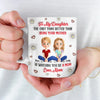 Watching You Be A Mom Is My Greatest Joy - Family Personalized Custom 3D Inflated Effect Printed Mug - Gift For Mom, Daughter