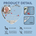 Custom Photo Memorial Keepsake - Personalized Car Ornament
