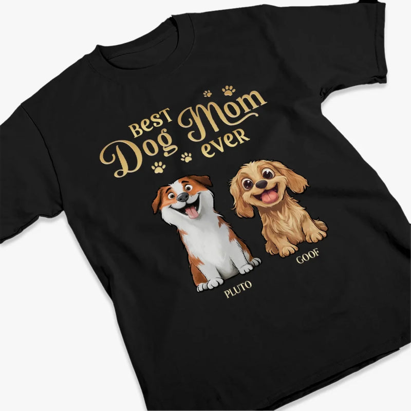 Happiness Is Being A Pet Parent - Dog Personalized Custom Unisex T-shirt, Premium T-shirt, Hoodie - Gift For Pet Owners, Pet Lovers