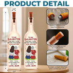 Custom Name Mother Daughter Gifts - Personalized Bottle Lamp