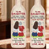 No One Loves Like A Mom - Family Personalized Custom Bottle Lamp - Gift For Mom, Daughter