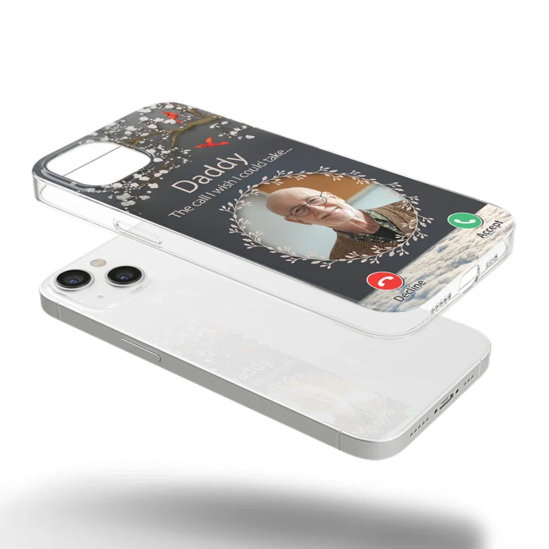 Custom Photo A Personalized Gesture That Brings Comfort And Peace - Memorial Personalized Custom Clear Phone Case - Sympathy Gift For Family Members