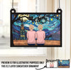 The Family Is One Of Nature's Masterpieces - Family Personalized Window Hanging Suncatcher - Gift For Family Members