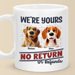Custom Name Funny Dog Gifts for Dog Lovers - Personalized Mugs