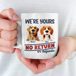 Custom Name Funny Dog Gifts for Dog Lovers - Personalized Mugs