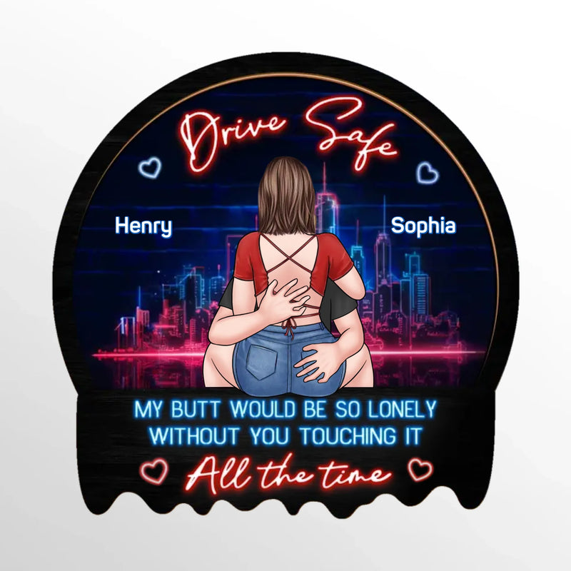 You Are The Song My Heart Sings - Couple Personalized Custom Car Visor Clip - Gift For Husband Wife, Anniversary