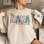 Custom Name Mama Gifts for Women - Personalized Sweater