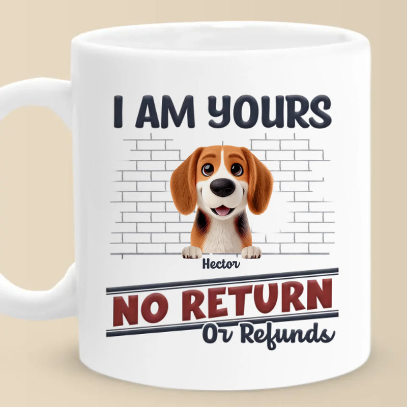 Custom Name Funny Dog Gifts for Dog Lovers - Personalized Mugs