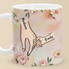 A Garden Of Love Grows In A Grandmother's Heart - Family Personalized Custom Mug - Gift For Mom, Grandma