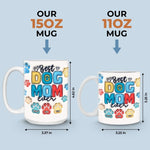 Custom Name Best Dog Mom Gifts - Personalized Mugs