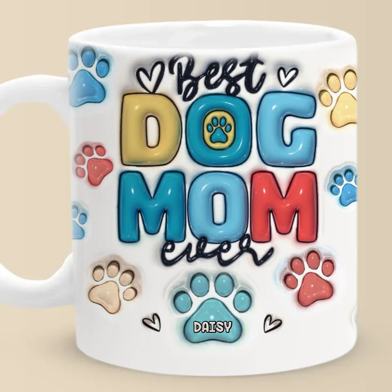 Custom Name Best Dog Mom Gifts - Personalized Mugs