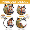Perfect Little Gifts For Book Lovers And More - Family Personalized Window Hanging Suncatcher Ornament - Gift For Yourself, Best Friends, Siblings, Family Members, Book Lovers