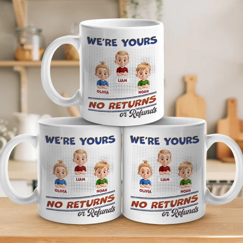Handpicked With Love, Just For You - Family Personalized Custom Mug - Mother's Day Gift For Mom, Grandma