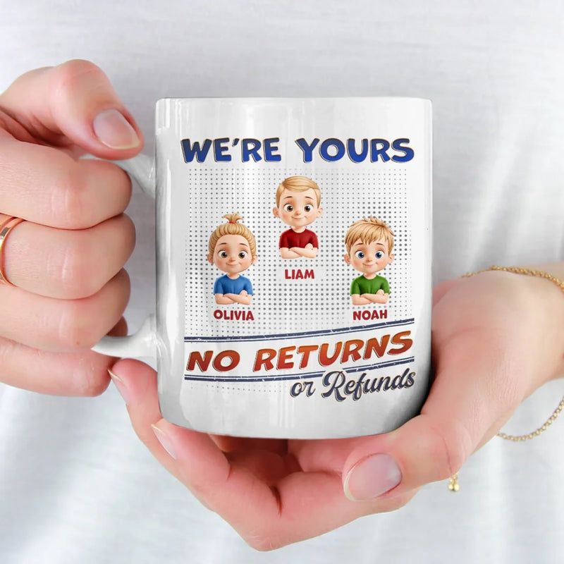 Handpicked With Love, Just For You - Family Personalized Custom Mug - Mother's Day Gift For Mom, Grandma