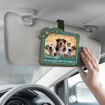 Funny Dog Drive Safe Gifts for Dog Lovers - Car Visor Clip