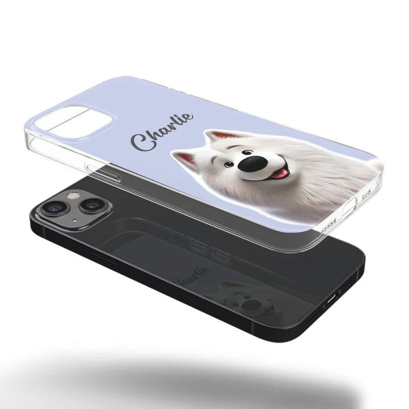 Little Snoot, Big Love - Dog & Cat Personalized Custom Clear Phone Case - Gift For Pet Owners, Pet Lovers