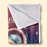 Custom Pet Photo Memorial Gifts for Dog Lovers - Personalized Blanket