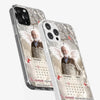 Custom Photo In Our Hearts, You Live On - Memorial Personalized Custom Clear Phone Case - Sympathy Gift For Family Members