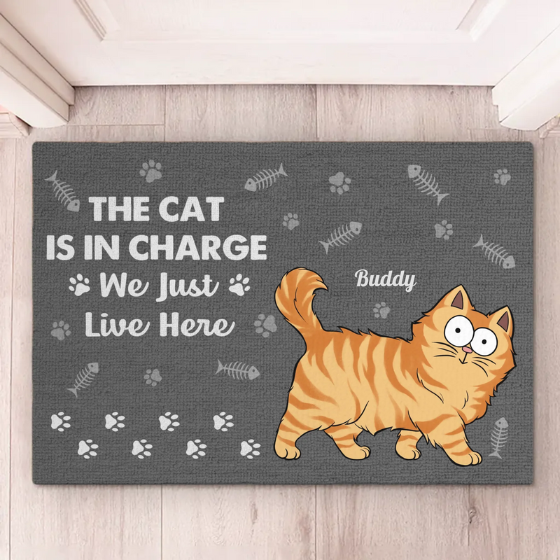 Custom Cat Lover Gifts for Cat Owners - Personalized Doormat
