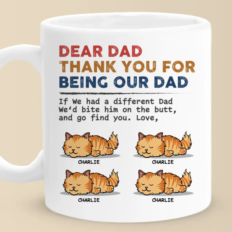 Custom Name Funny Dog Dad Gifts - Personalized Mugs