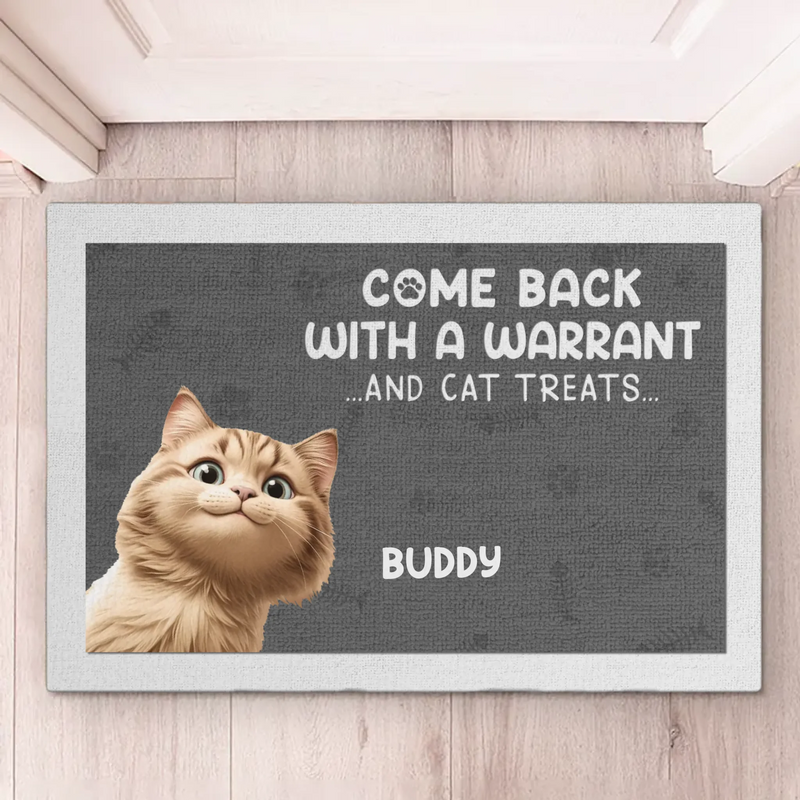 Custom Name Funny Pet Lover Gifts - Personalized Doormat