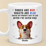 Custom Dog Name Funny Quote Gifts for Dog Lovers - Personalized Mugs