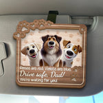 Dog Dad Drive Safe Gifts - Car Visor Clip