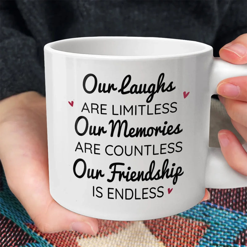 Custom Name Best Friend Gifts for Women - Personalized Chunky Mug