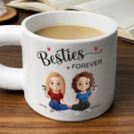 Custom Name Best Friend Gifts for Women - Personalized Chunky Mug