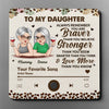 You Are Braver Than You Believe - Family Personalized Custom Music Fridge Magnet That Can Play Songs - Mother's Day Gift For Mom, Daughter