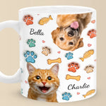 Custom Pet Name Dog and Cat Gifts for Pet Lovers - Personalized Mugs
