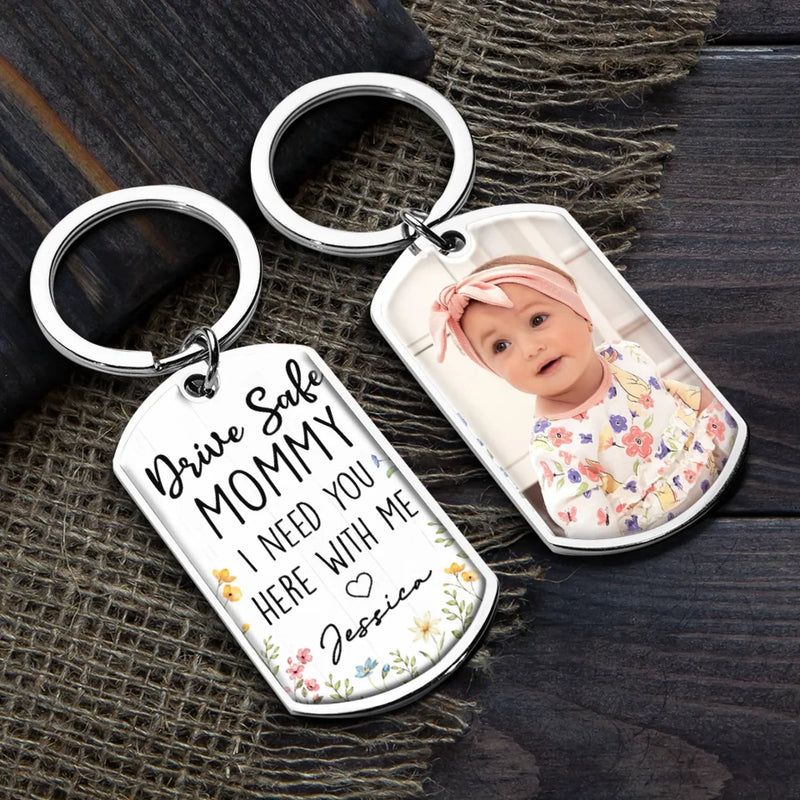 Custom Photo Sweet Reminders Of Love For New Beginnings - Family Personalized Custom Keychain - Mother's Day Gift For Family Members