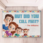 Custom Family Name Funny Welcome Gifts - Personalized Doormat