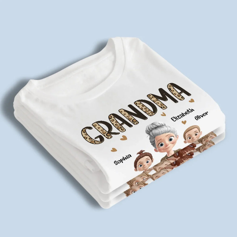 Love Grows Best In A Grandmother’s Heart - Family Personalized Custom Unisex T-shirt, Premium T-shirt, Hoodie - Mother's Day Gift For Mom, Grandma