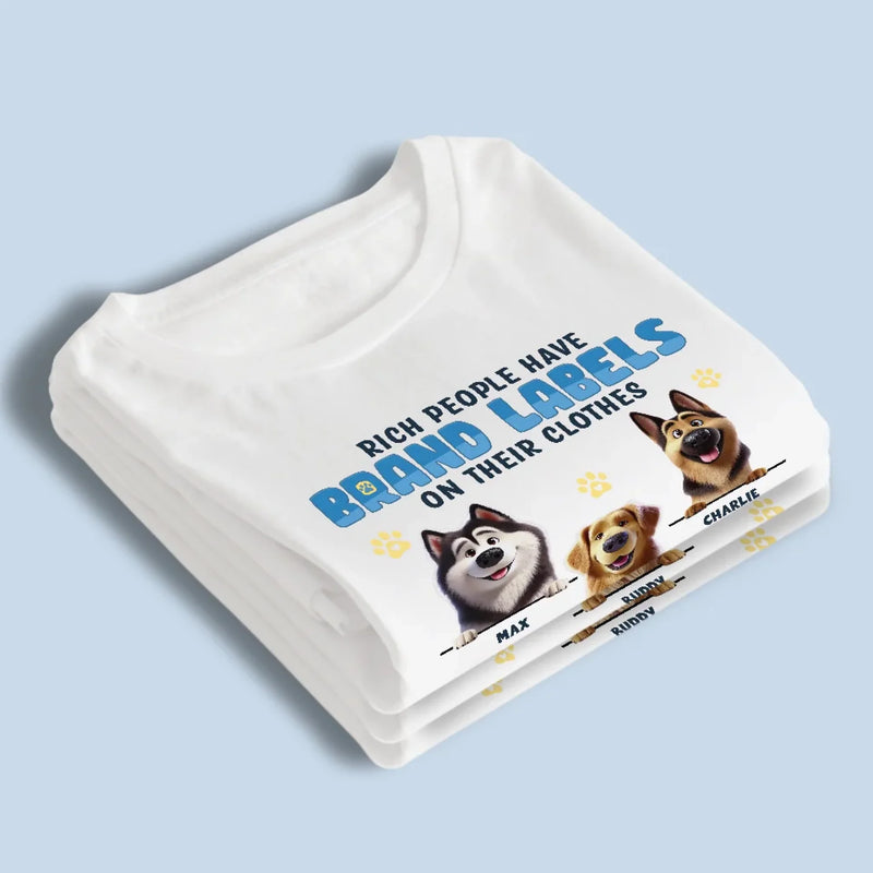 Custom Name Funny Dog Hair Gifts for Dog Lovers - Personalized Apparel