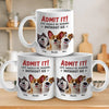 Life’s Ruff Without Us - Dog & Cat Personalized Custom Mug - Gift For Pet Owners, Pet Lovers
