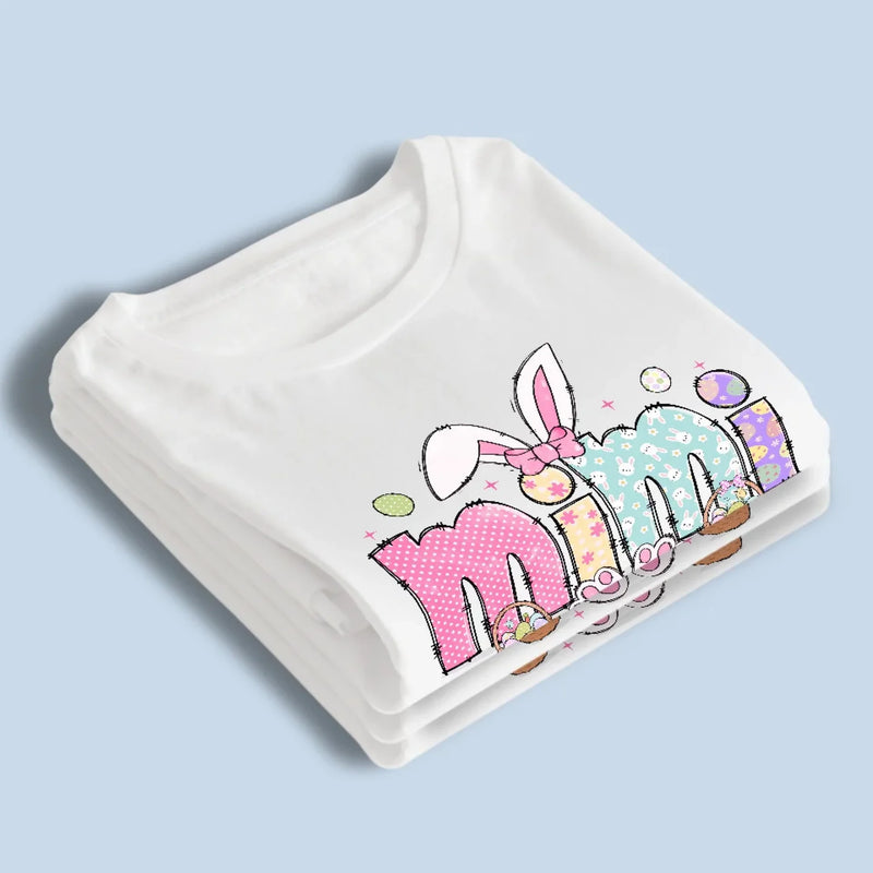 Custom Name Easter Bunny Gifts for Family - Personalized Apparel