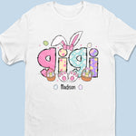 Custom Name Easter Bunny Gifts for Family - Personalized Apparel