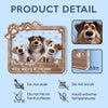Furry Friends Make Life Better - Dog & Cat Personalized Custom Car Ornament - Acrylic Custom Shaped - Gift For Pet Owners, Pet Lovers